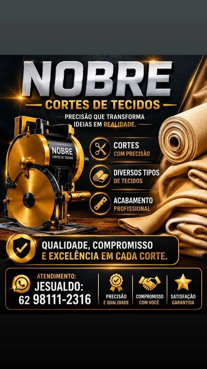 ? Cortes de tecidos ?