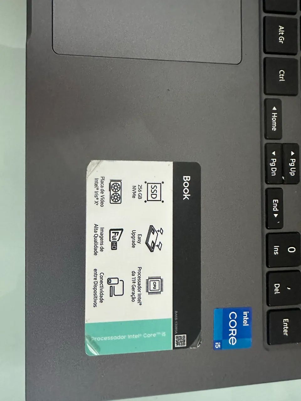 Notebook Samsung Book Intel Core i5 (11ª Ger.) | SSD 256GB | Impecável - Foto 2