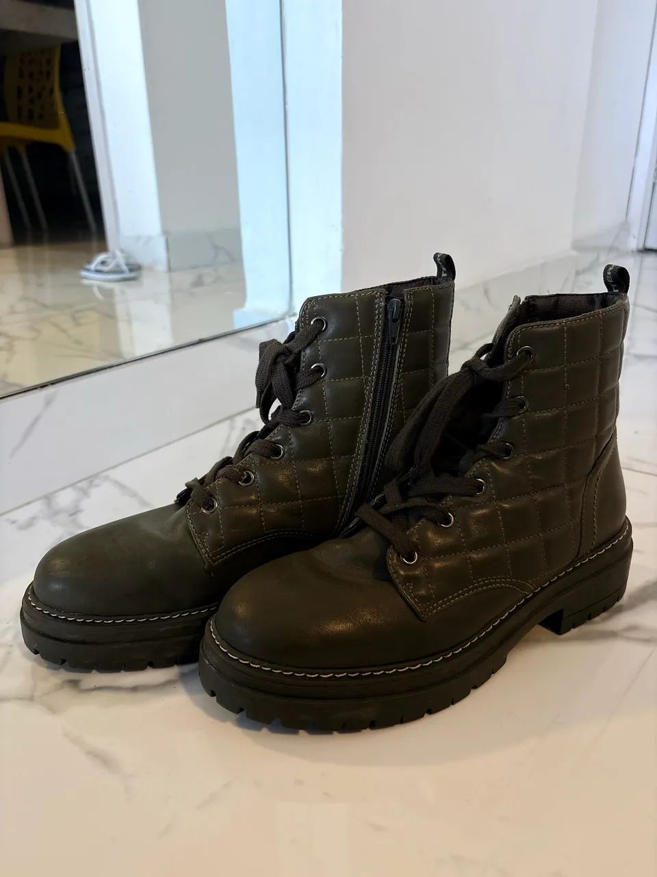 Bota bottero coturno verde militar  - Foto 3