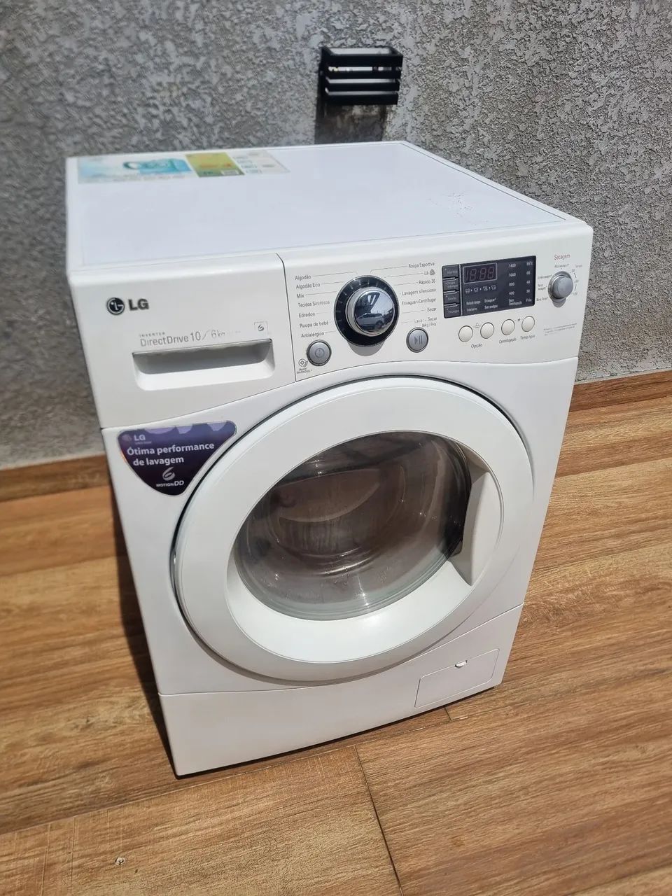 Lava e seca LG 10kg inverter  - Foto 3