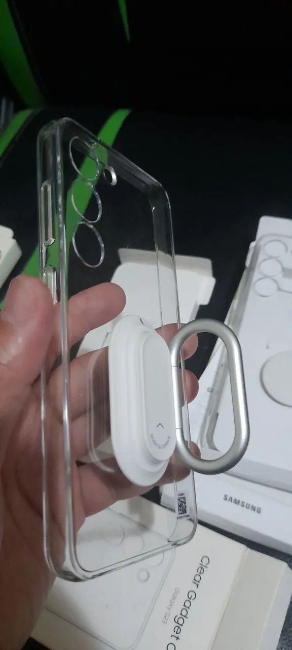 Capa clear gadget galaxy s23 ou s23 plis - Foto 5
