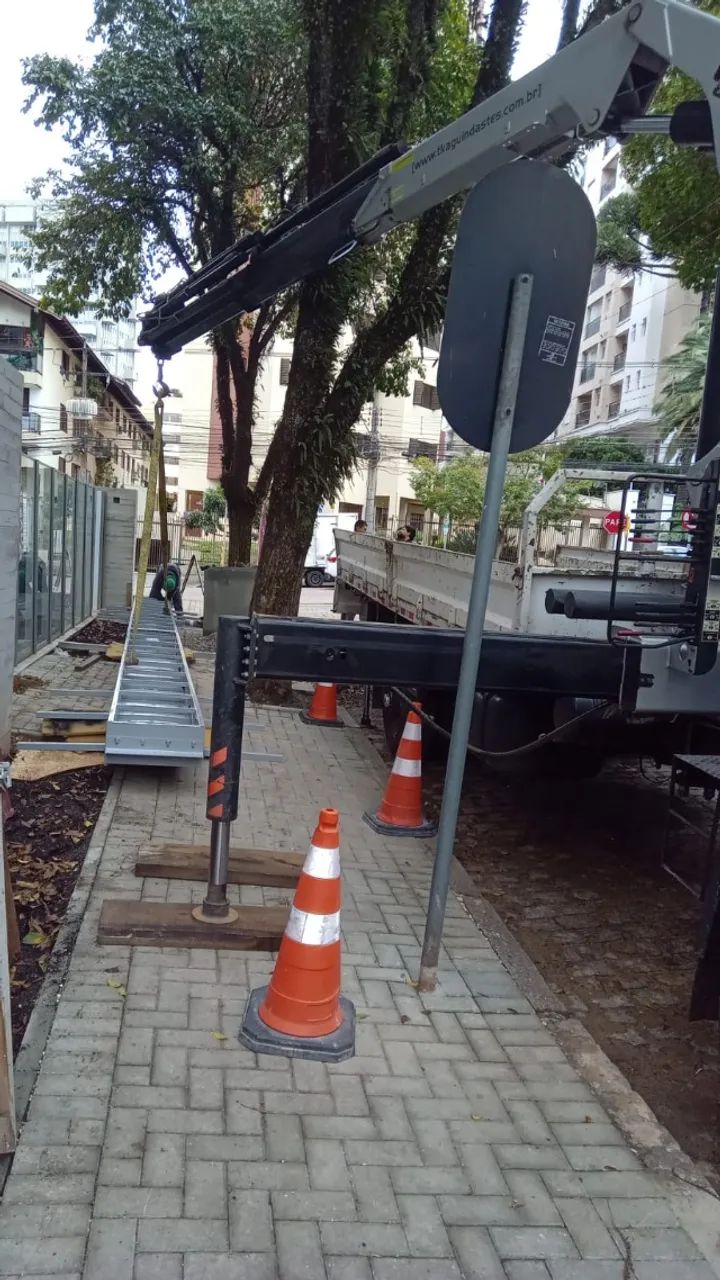 caminhão munck locação com cesto aereo - Foto 2
