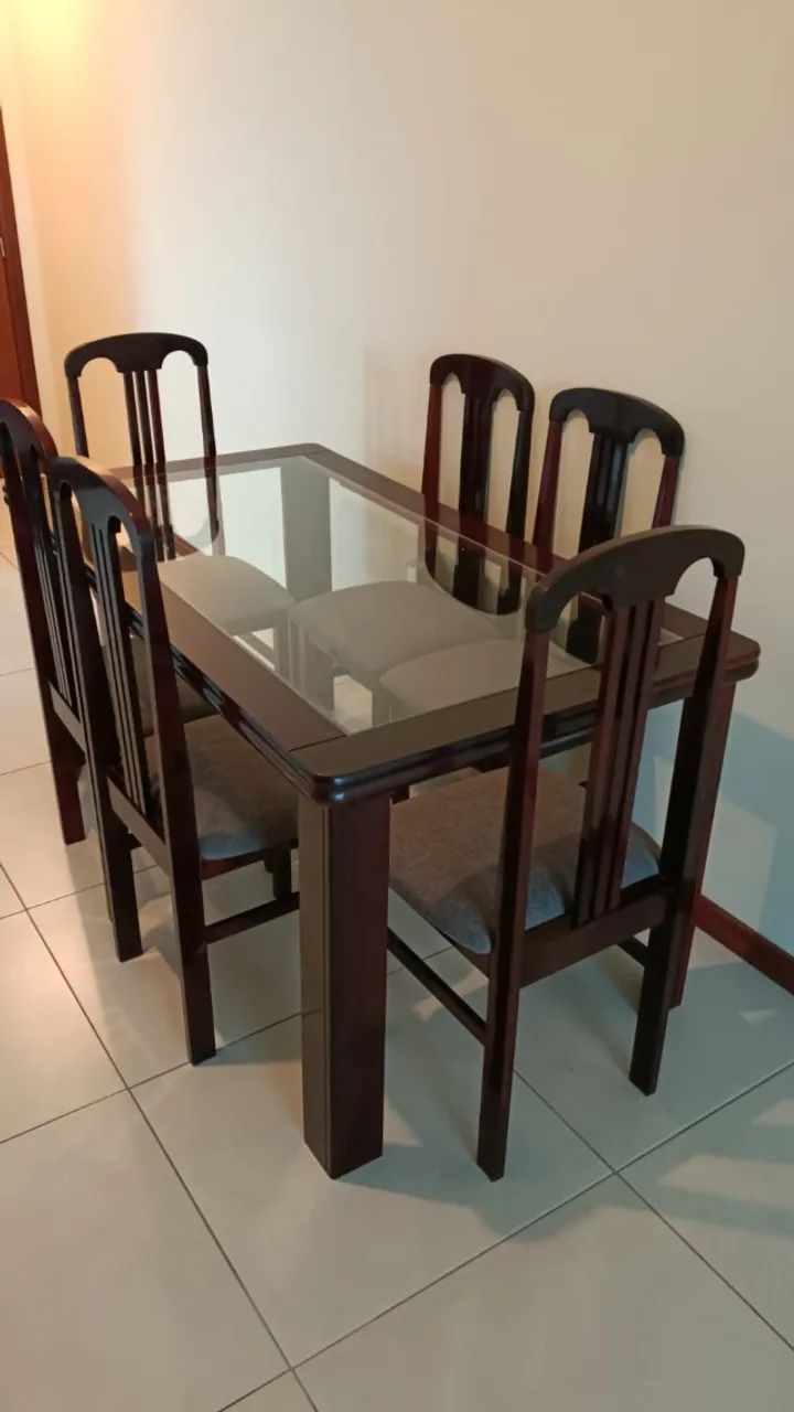 mesa retangular 