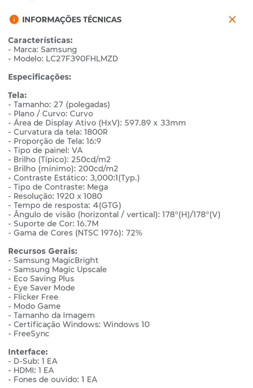 3 Monitores Samsung Curvo 27" - Foto 2