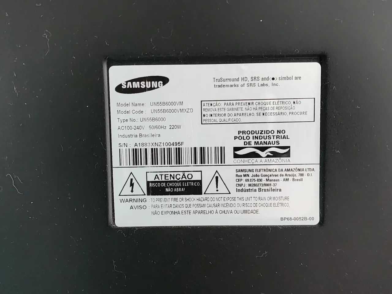 TV 55 Polegadas Samsung super nova - Foto 4