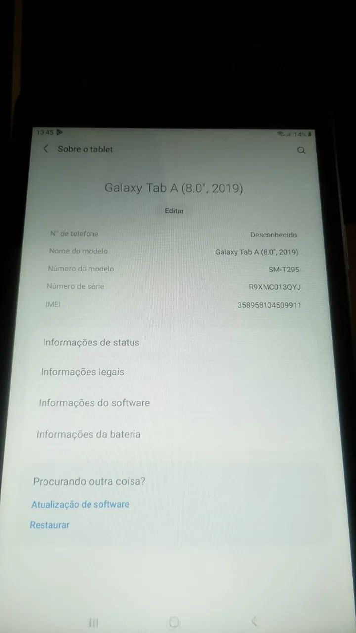 TABLET SANSUNG SEMI NOVO - Foto 3
