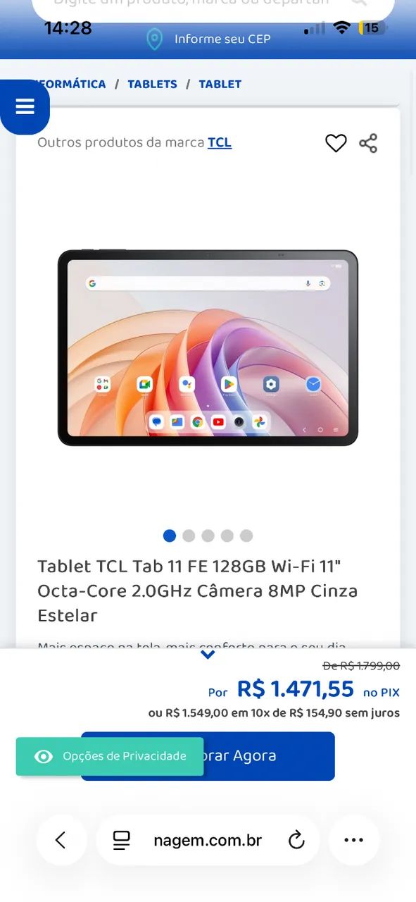 Tablet TCL 11 - Foto 3