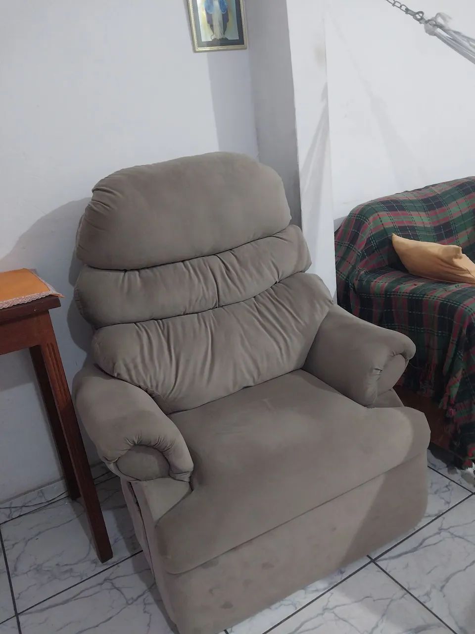 Vendo Poltrona do Papai Barão Cinza Império Estofados