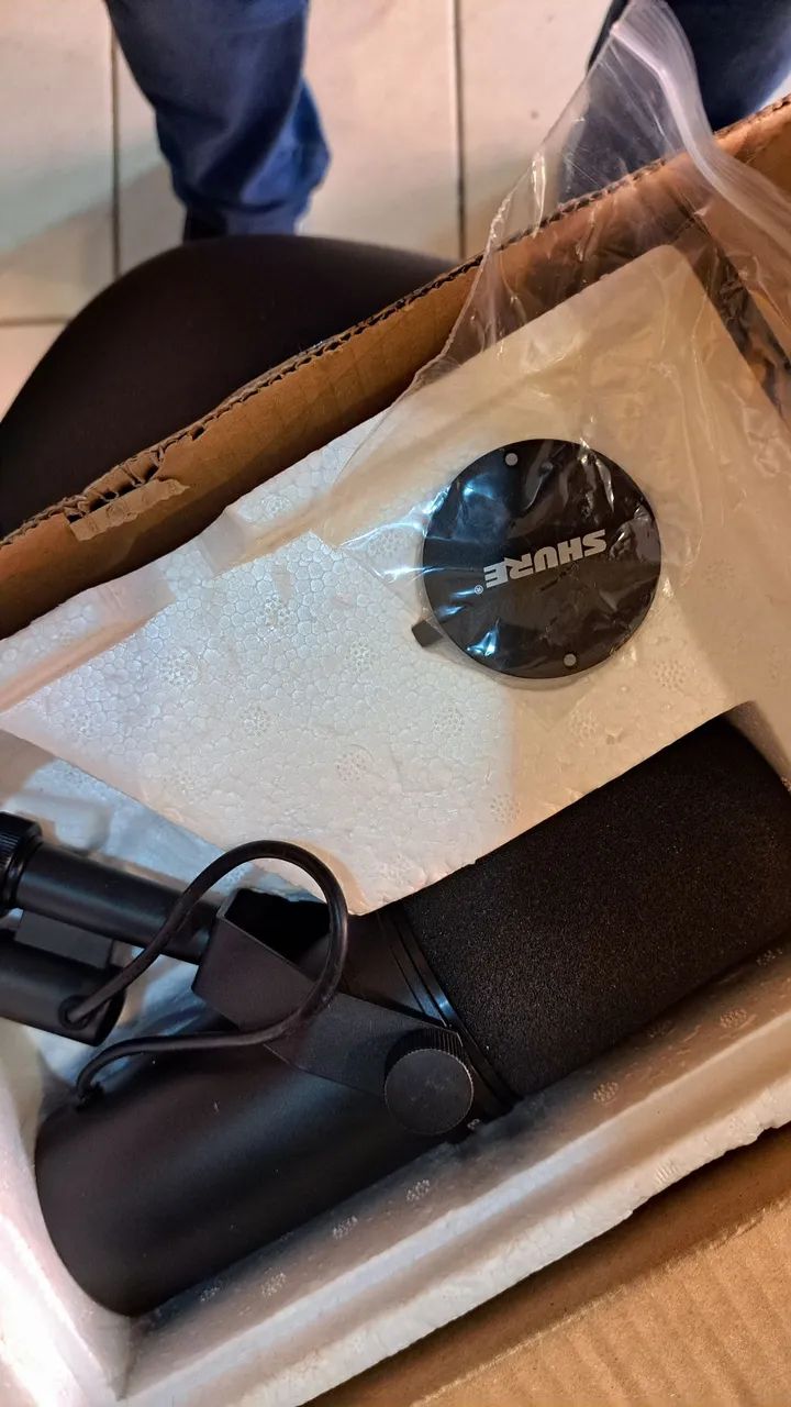 MICROFONE SHURE SM 7B 0riginal - Foto 2