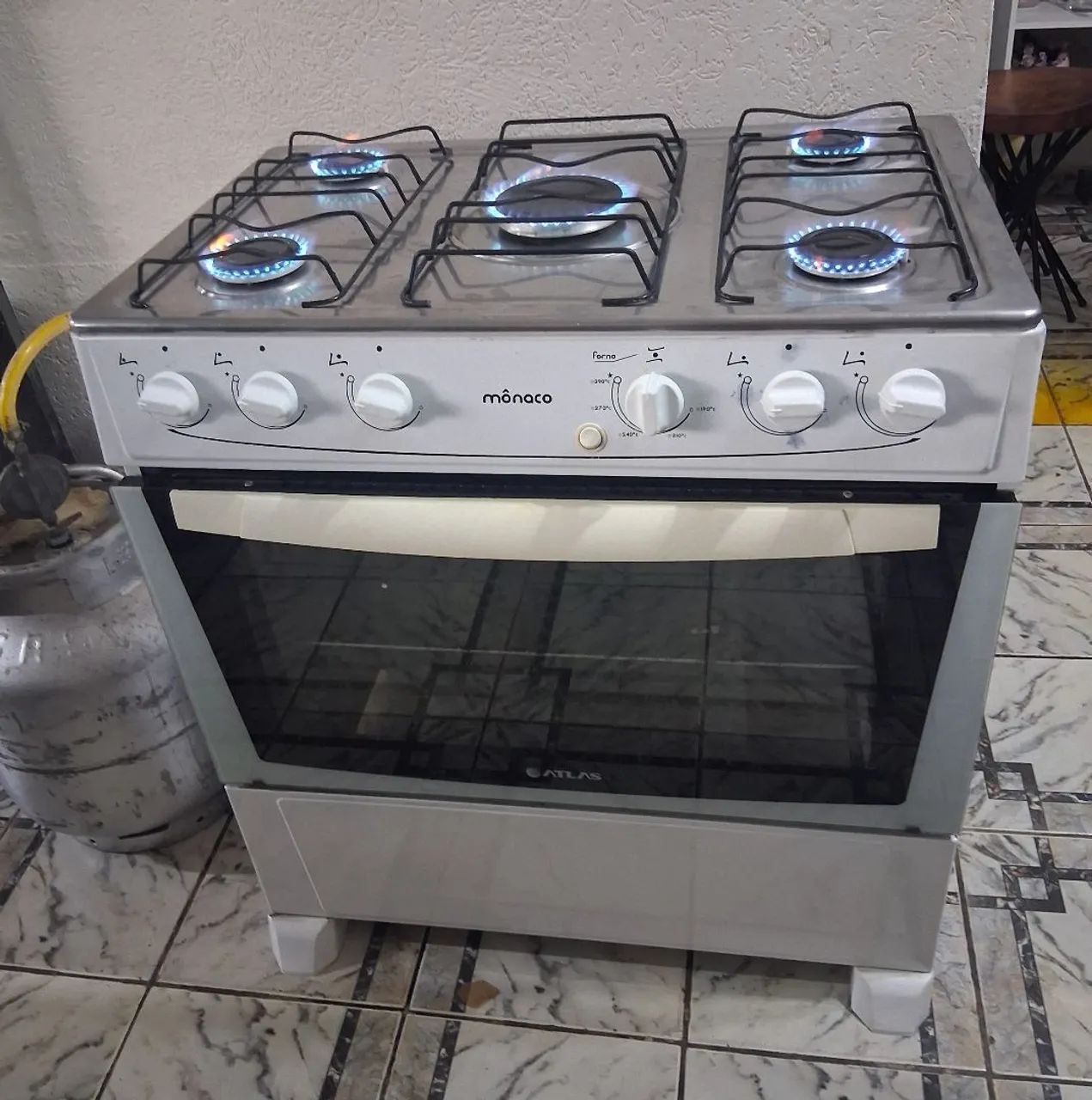 Fogão 5 bocas acendimento elétrico  - Foto 2