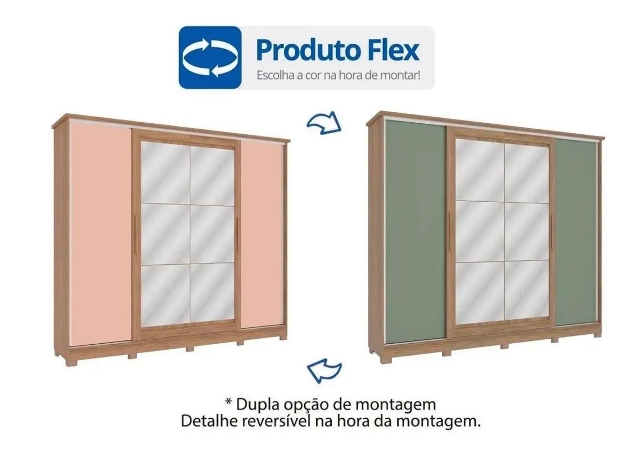 Guarda Roupa Kappesberg 4 portas  - Foto 2