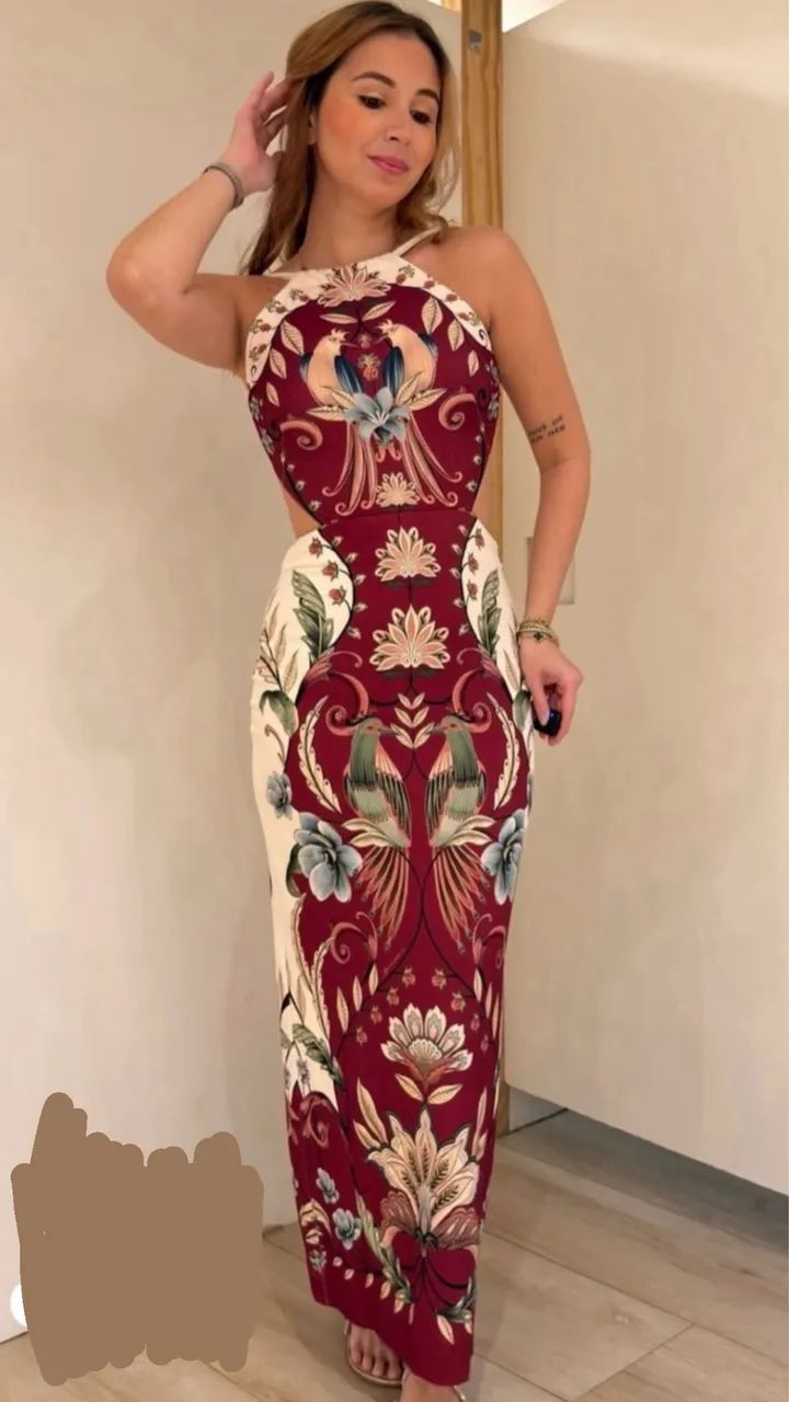 Vestido farm novo 