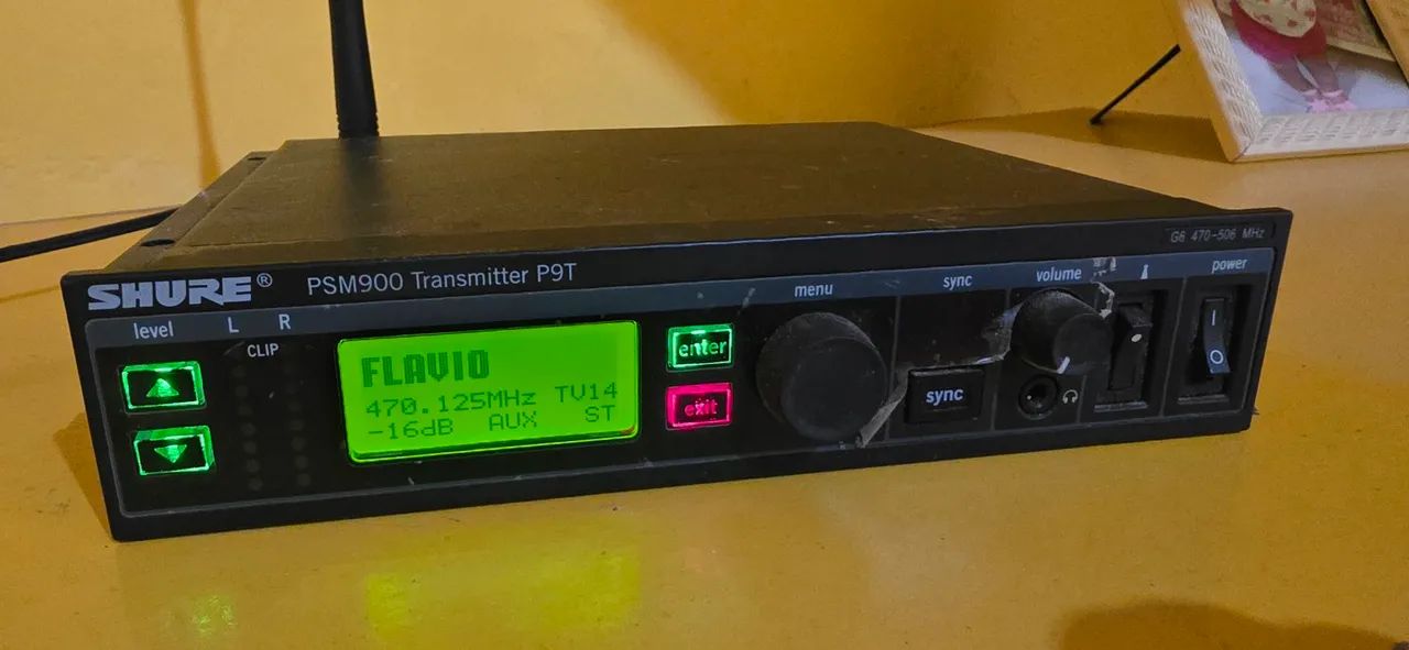 Psm900 shure Transmitter  - Foto 5