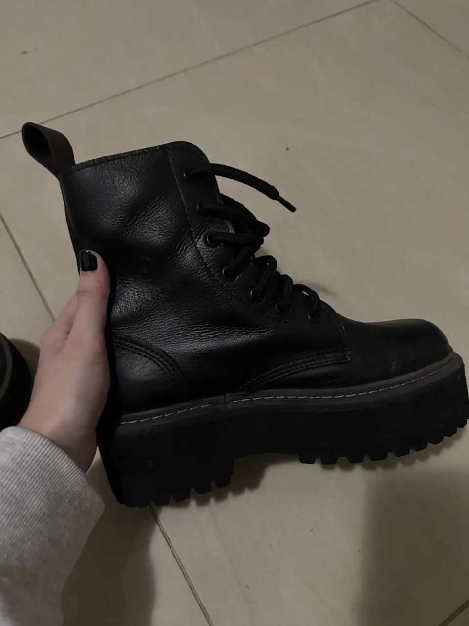 Coturno Vilela Boots preto - Ref. 260A - Praticamente novo! - Foto 2