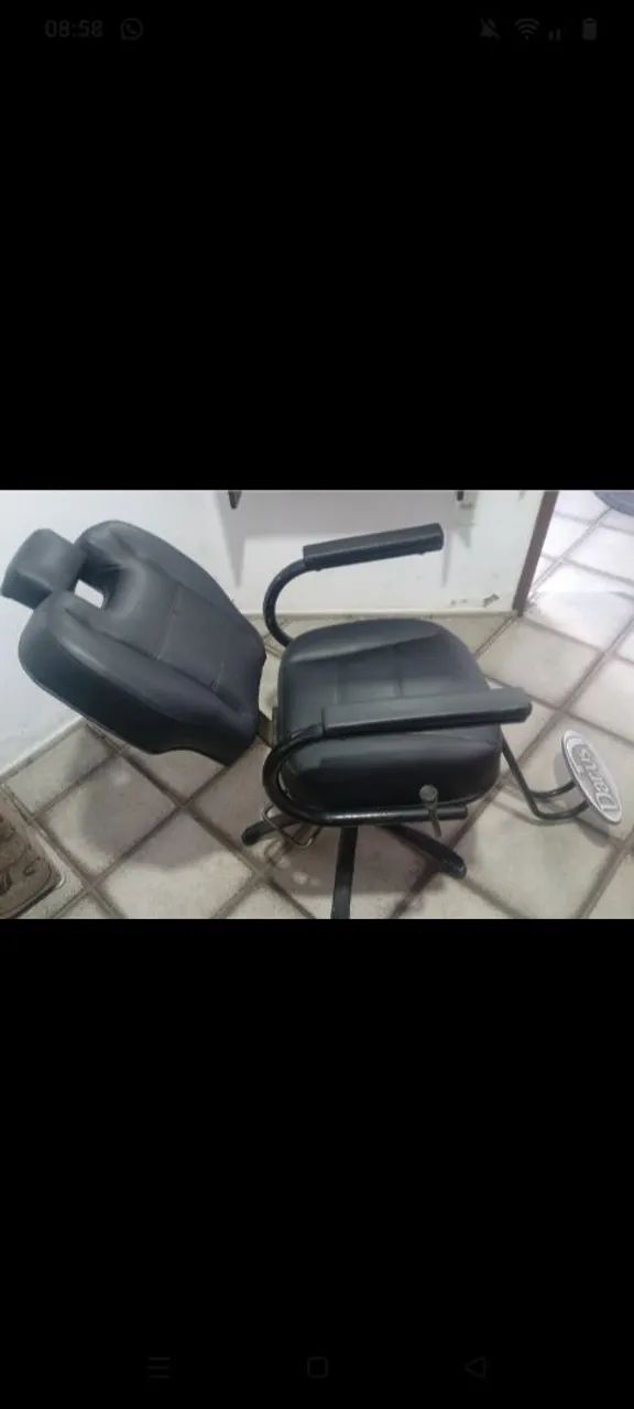 Cadeira de barbeiro  - Foto 3