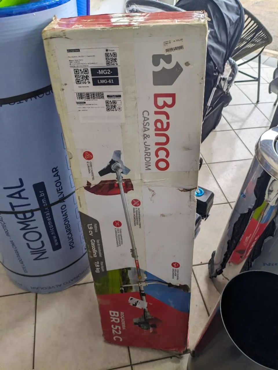 Roçadeira Branco 52cc 