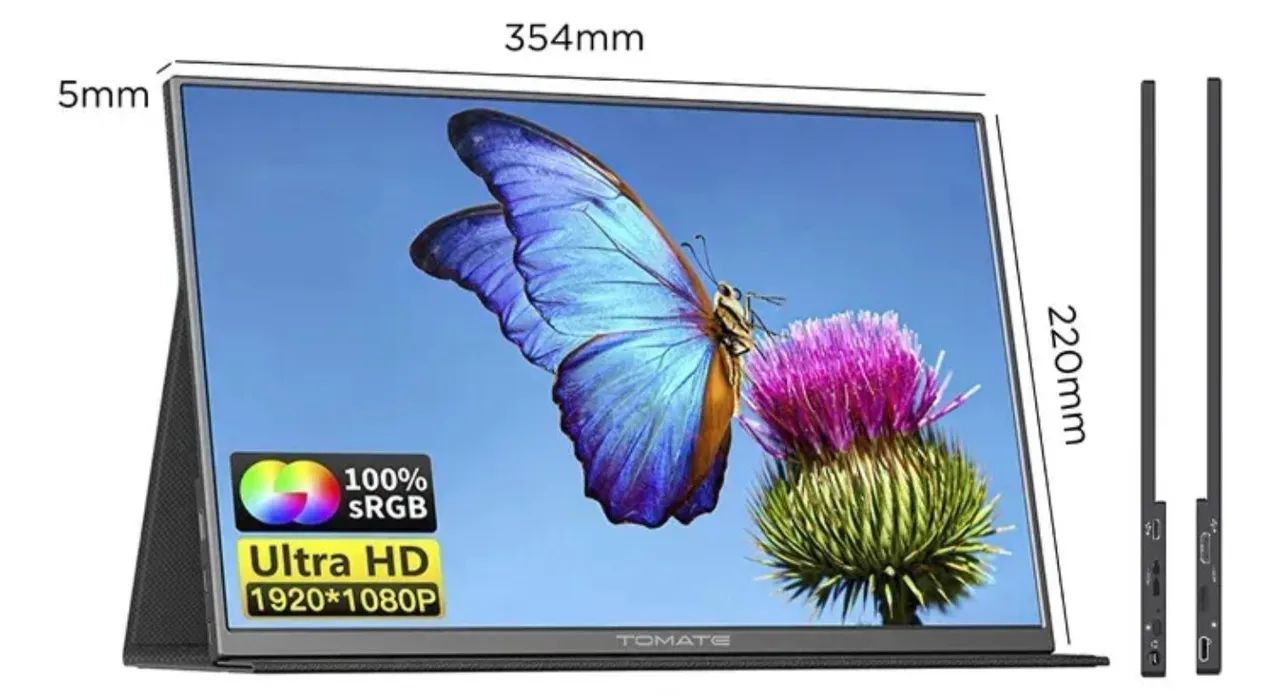 Monitor portátil Slim 15,6" Tomate - Foto 2