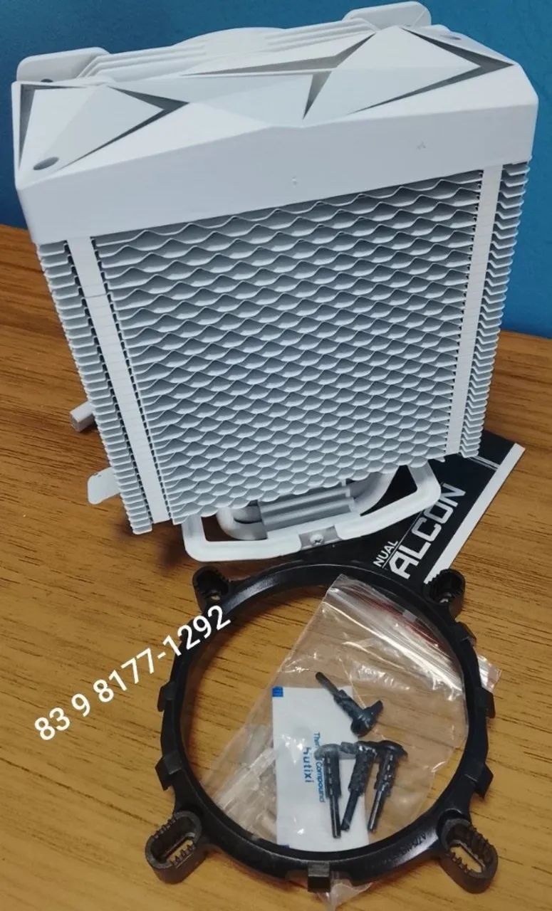CPU COOLER 120mm Branco - Foto 4