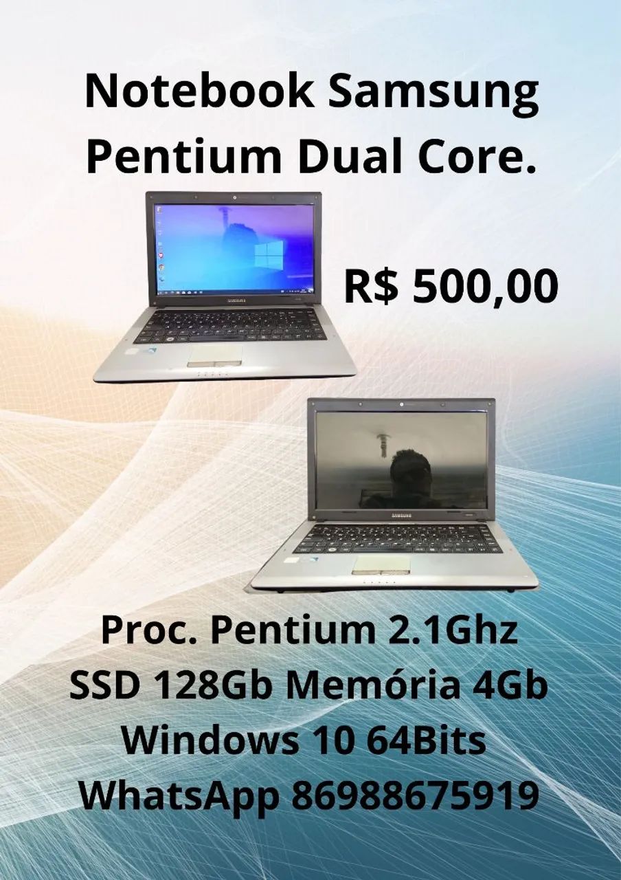 Notebook Samsung Pentium Dual Core  - Foto 3