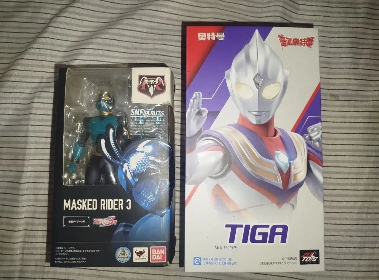 Figuras de tokusatsu (leia o anúncio)