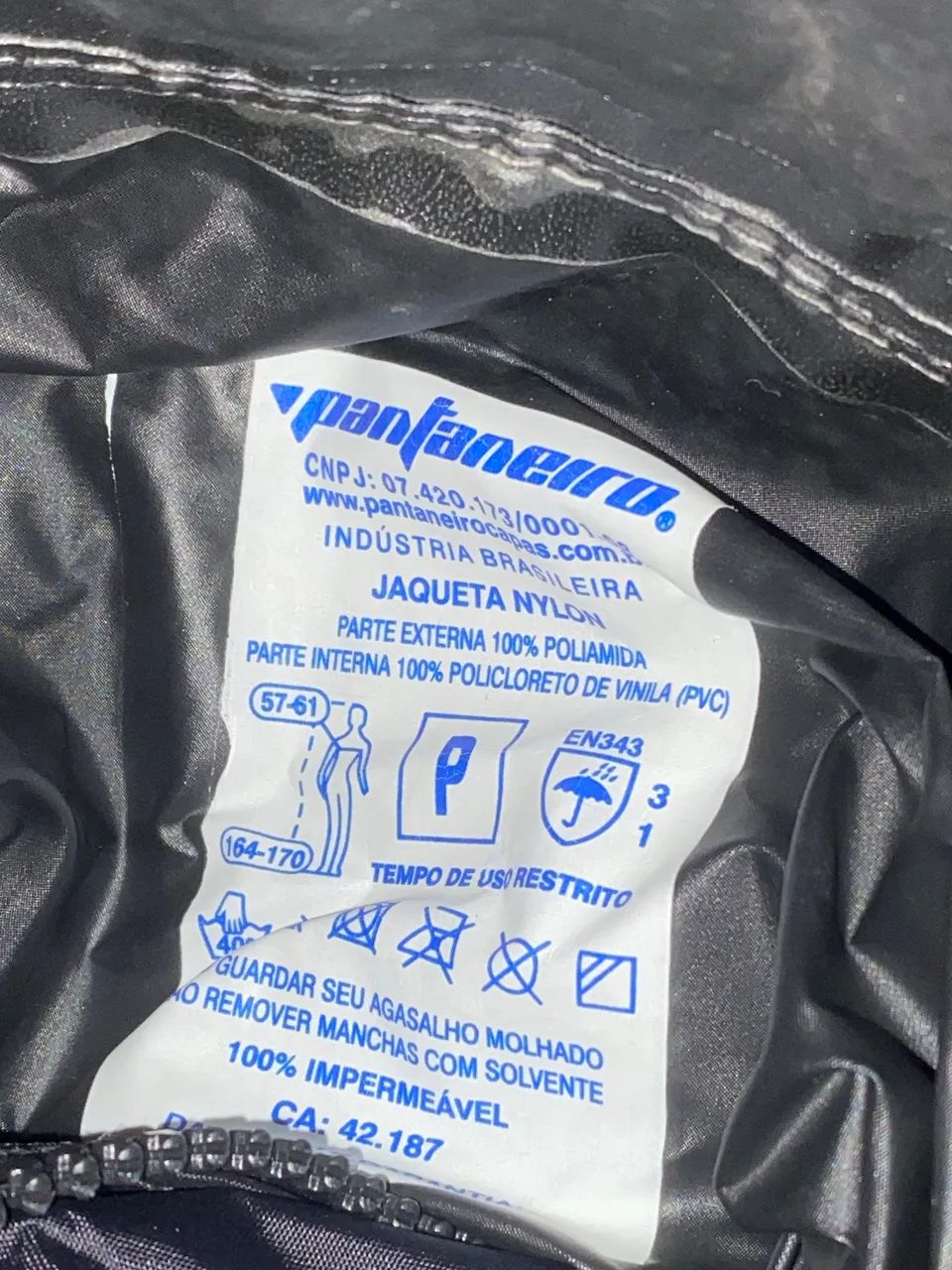 Capa de chuva (moto) Pantanero P completa  - Foto 3
