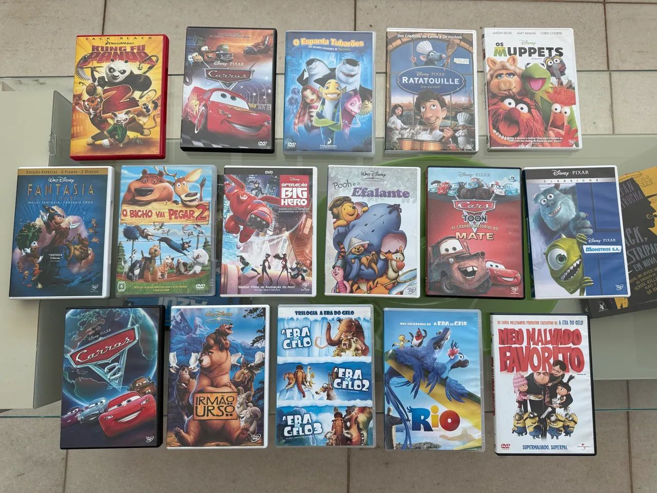 Coleção DVDs da Disney 