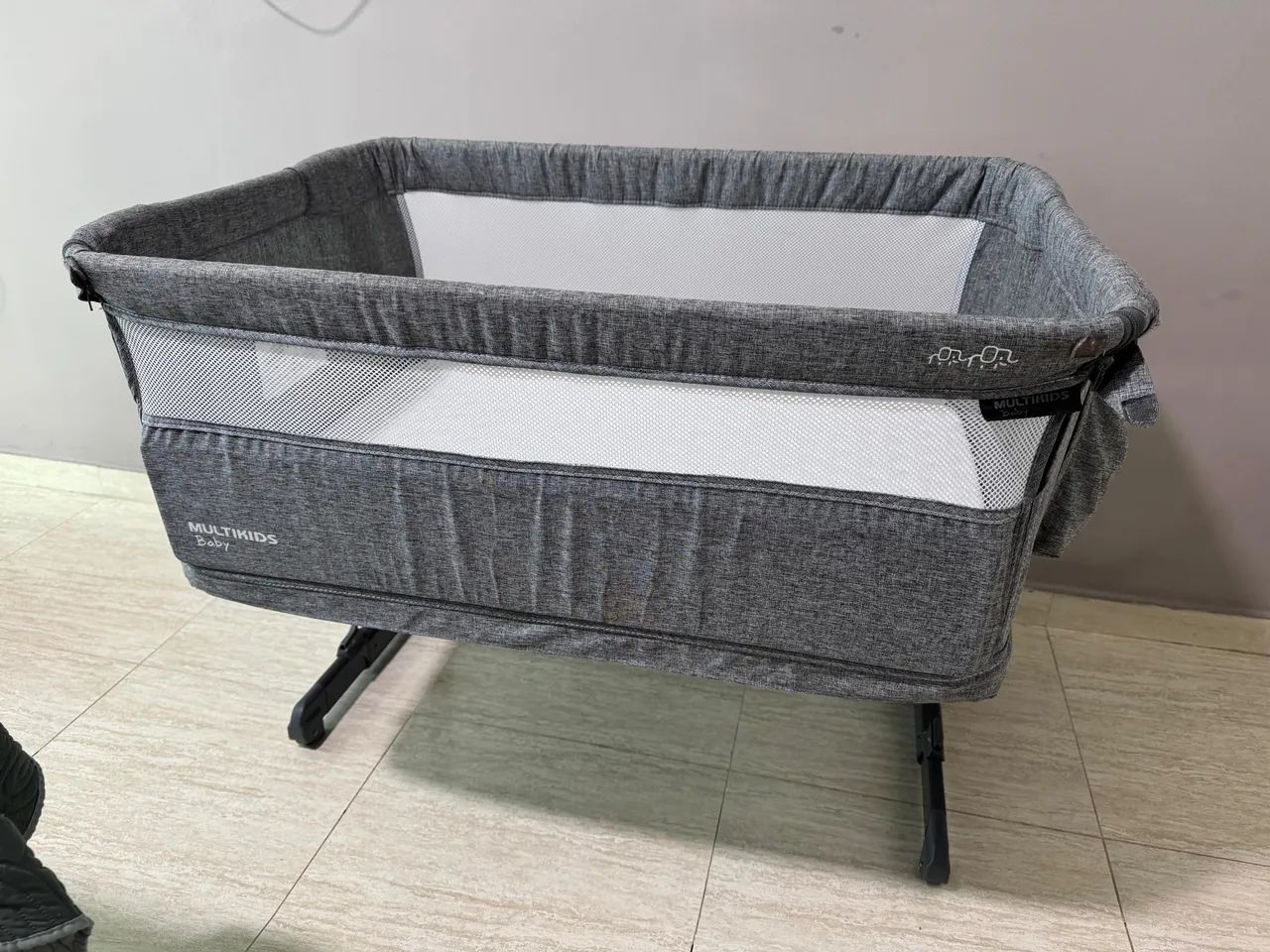 Berço Funcional Multikids Baby 3 Em 1 Nest  - Foto 4