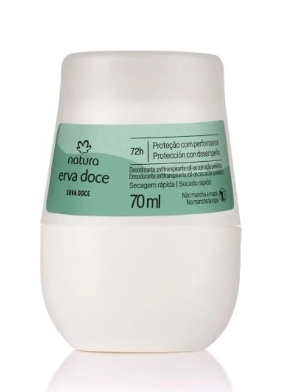 Desodorante Antitranspirante Roll-on Erva Doce - Foto 3