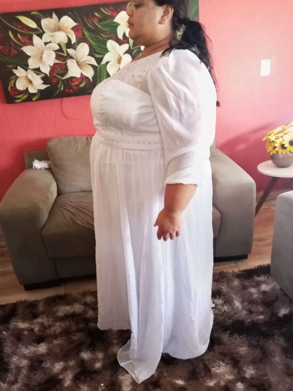 Vendo vestido de noiva plus size - Foto 5