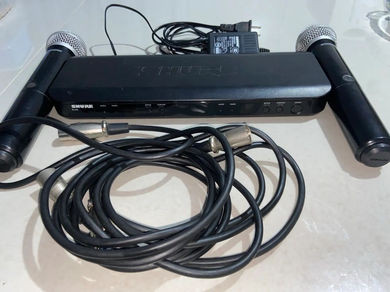 2 Microfone sem fio Shure PG58-j10 - Foto 5