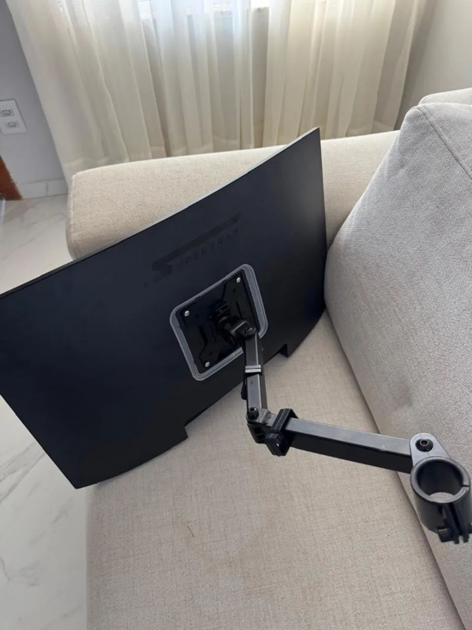 Monitor Curvo Superframe 27 Polegadas - Foto 4