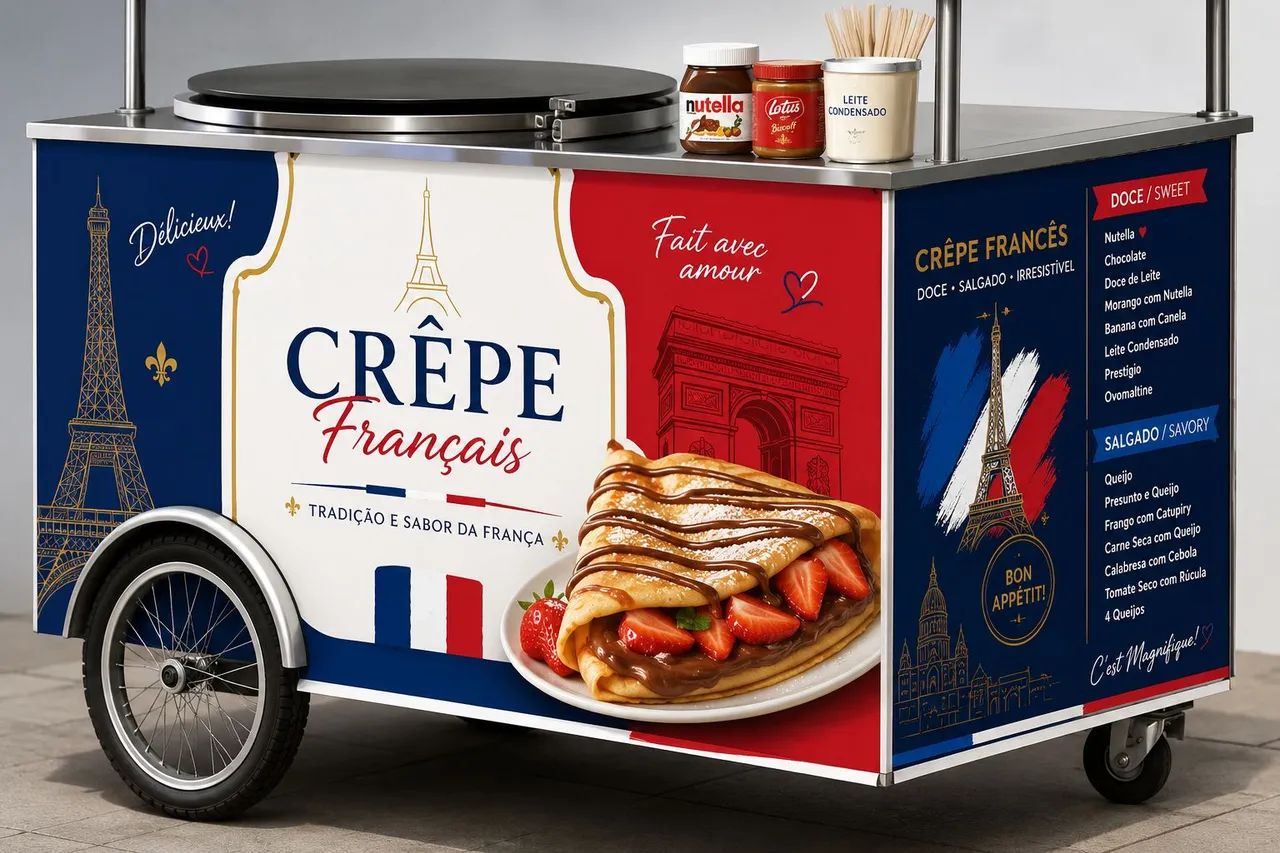 Chapeiro para crepe