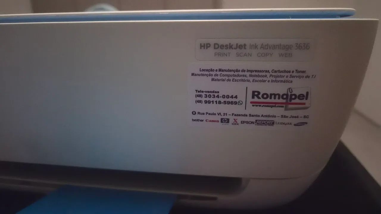 Impressora HP deskjet 3636 - Foto 4