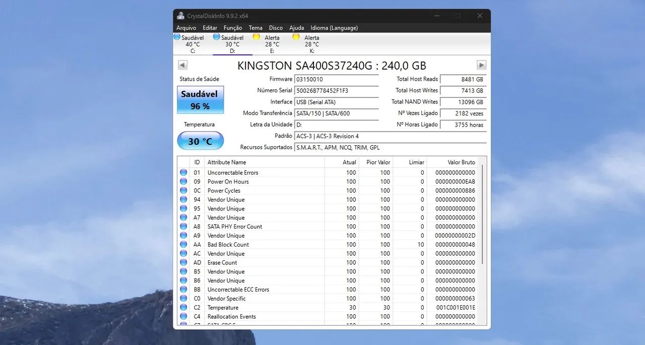 SSD kingston 240gb - Foto 3