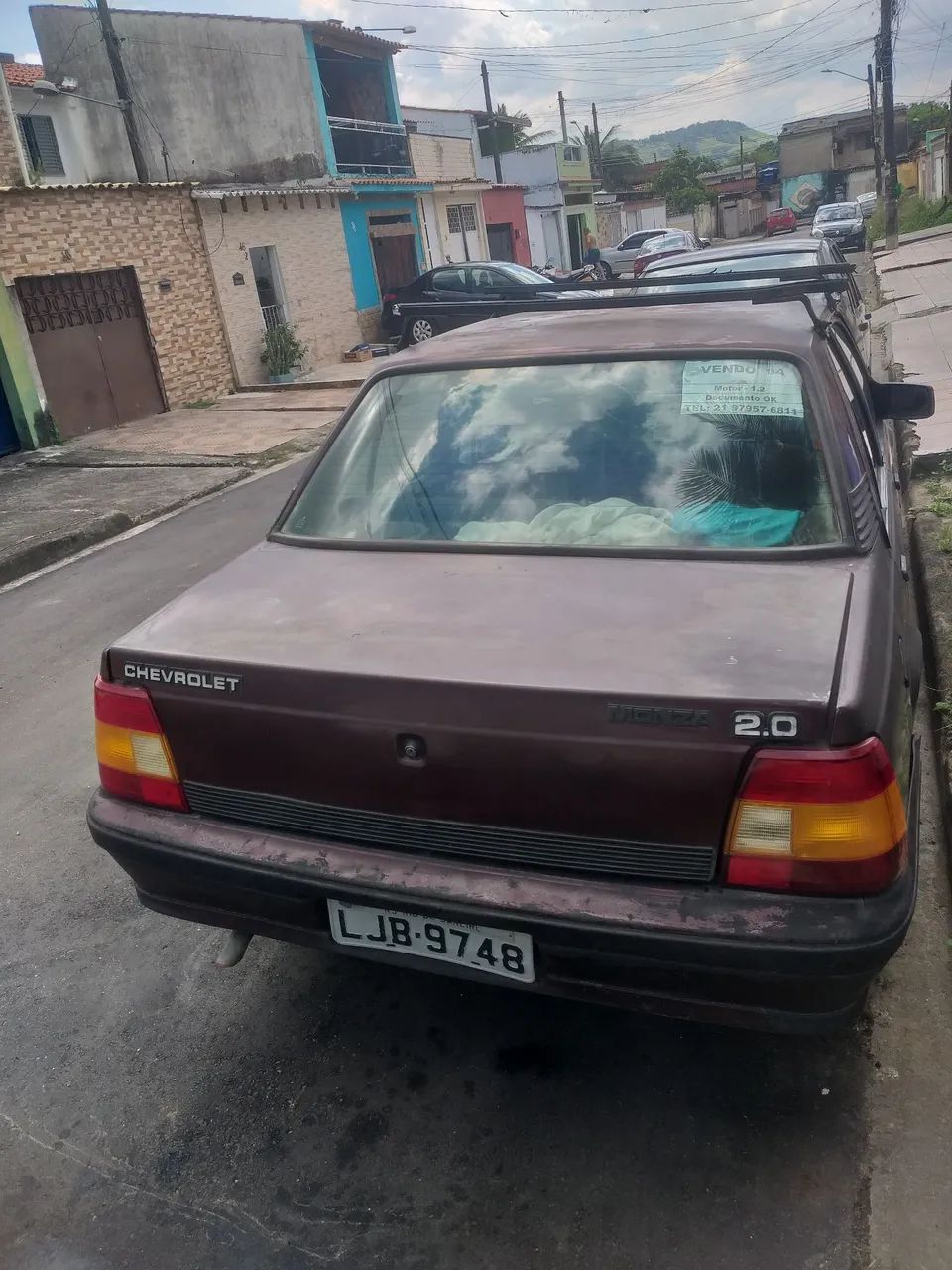 Chevrolet Monza GL 1.8 Efi/ SL/ L/ 650/barc. 2e4p (álcool) 1994