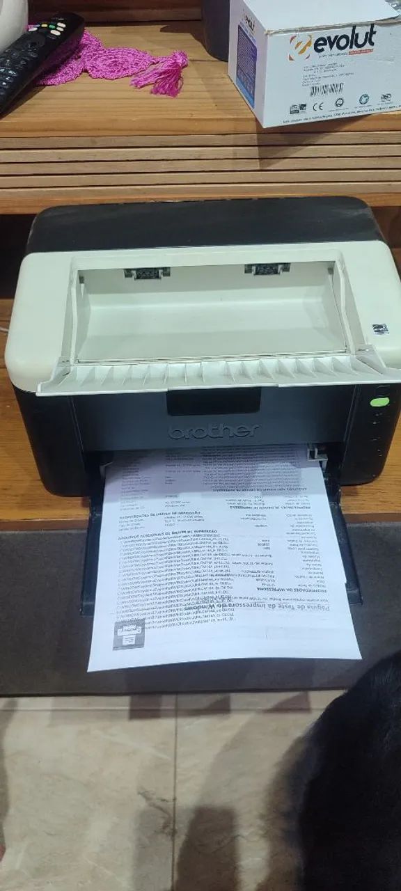 Impressora Laser Wi-Fi Brother HL-1212W + Toner Extra - Funcionando - Foto 2