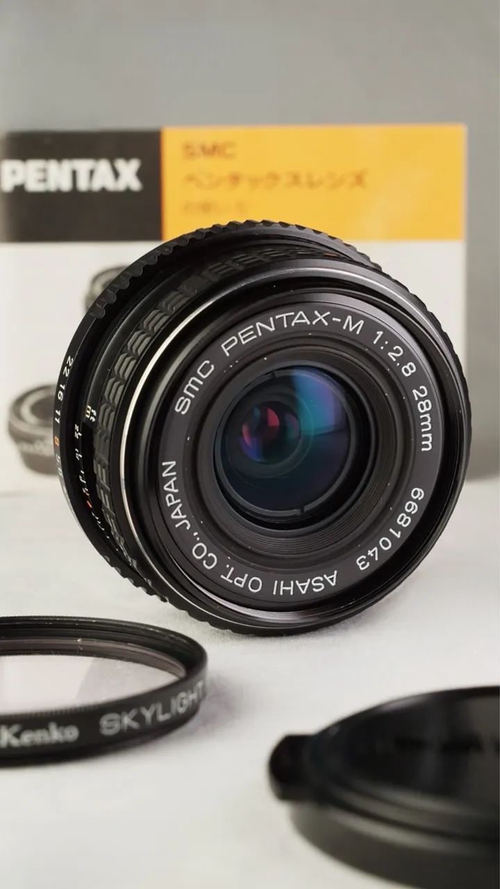 ペンタックス SMC PENTAX-M 1:2.8 28mm SMC Pentax M 28mm f2.8. Grande angular - Acessórios para Câmeras e