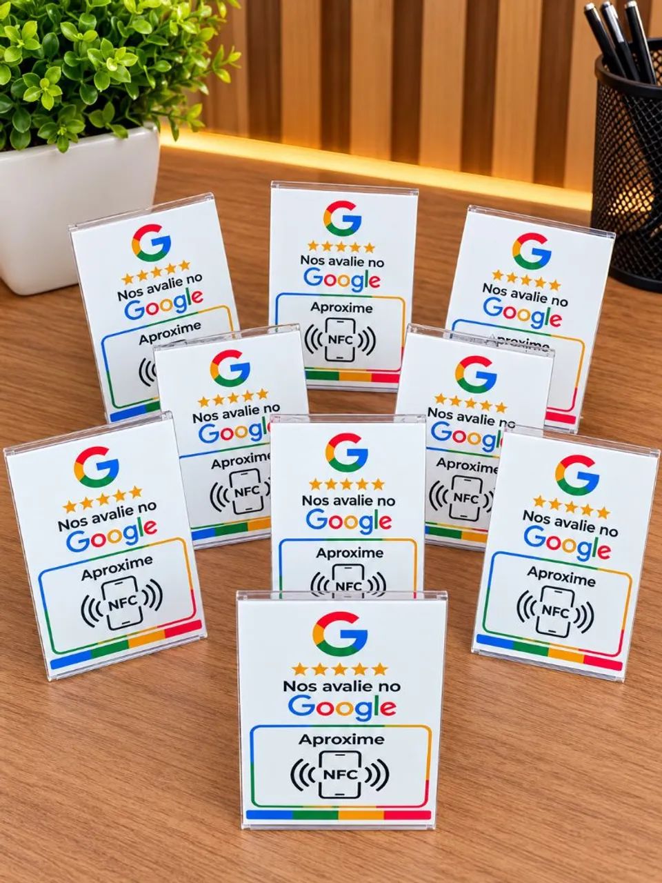 PLAQUINHAS DE AVALIAÇÃO DO GOOGLE - ENTREGA GRÁTIS  - Foto 3