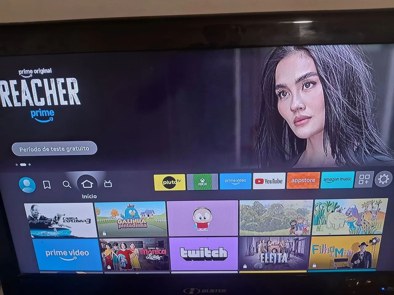 Tv buster 32 polegadas com Amazon stick  - Foto 3