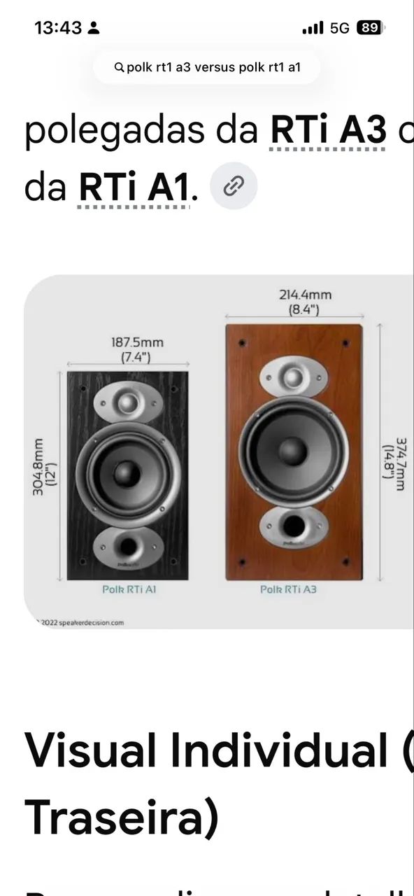Caixas de som Polk - Foto 4