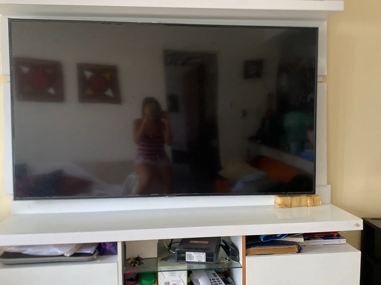 TV 65  SAMSUNG polegadas quebrada