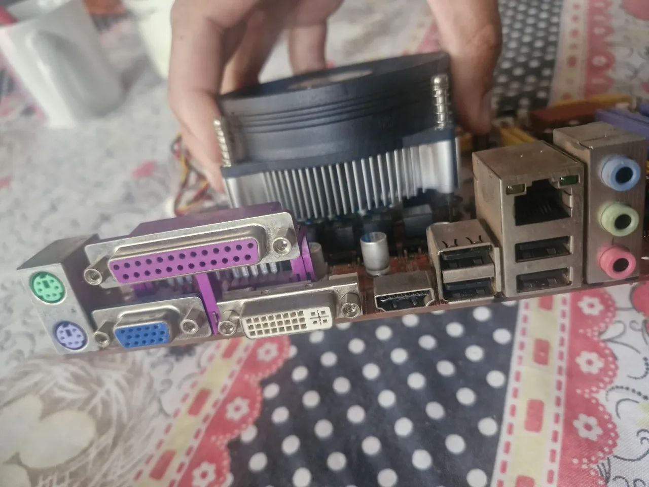 Kit intel i5 4/4 + placa mãe funcionando 100% - Foto 2