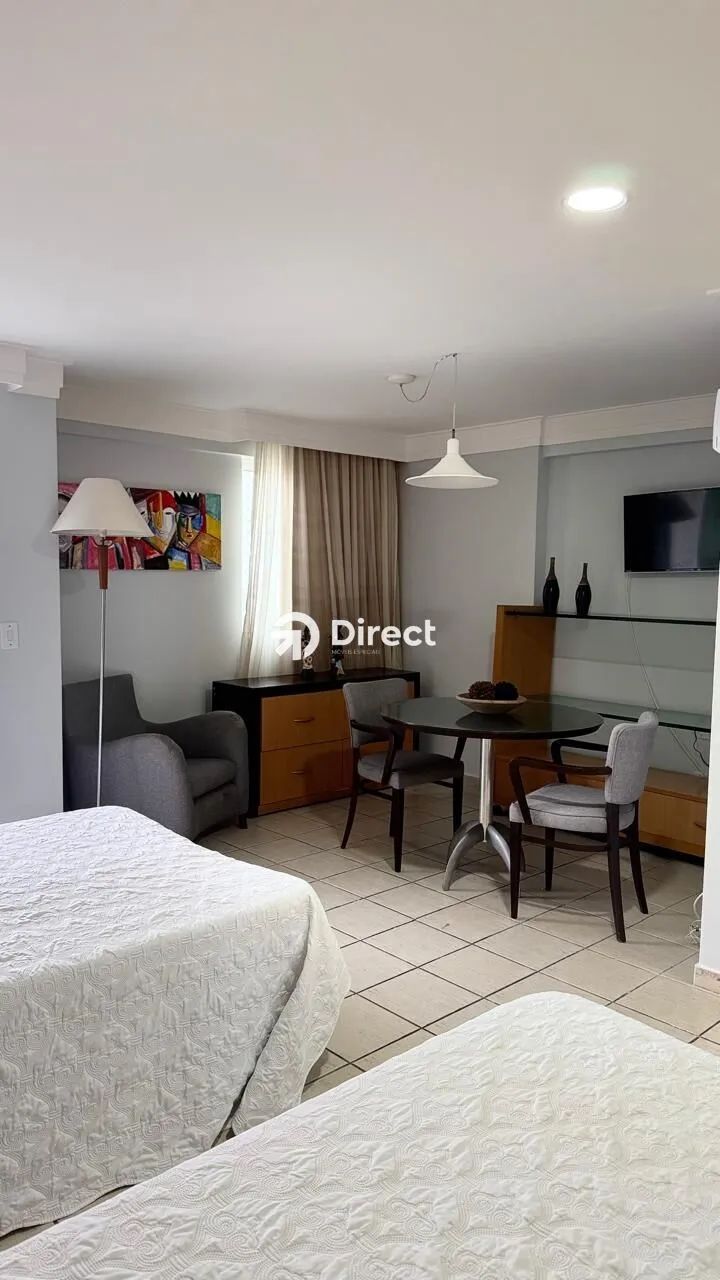 Flat mobiliado com 1 quarto no Edifício Flat Beira Mar Recife  Vista mar em Boa Viagem - Foto 4