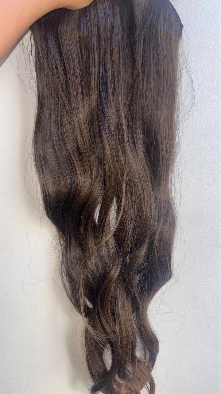 Cabelo orgânico Tic Tac Moreno iluminado  - Foto 3