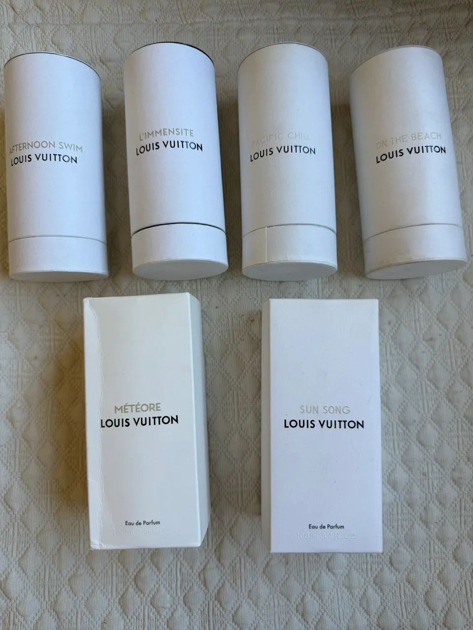 caixa VAZIA louis vuitton les parfums