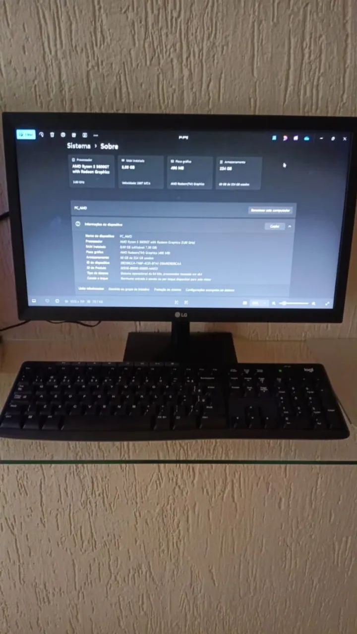 PC Rayzen 5600 GT completo - Foto 3