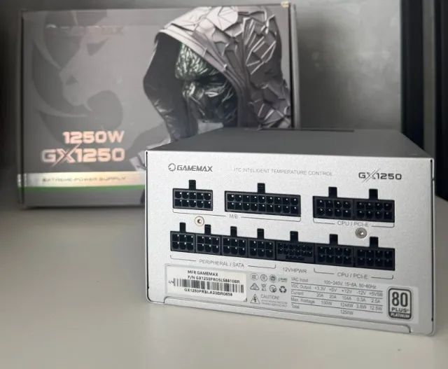 FONTE GAMEMAX 1250W 80 PLUS PLATINUM