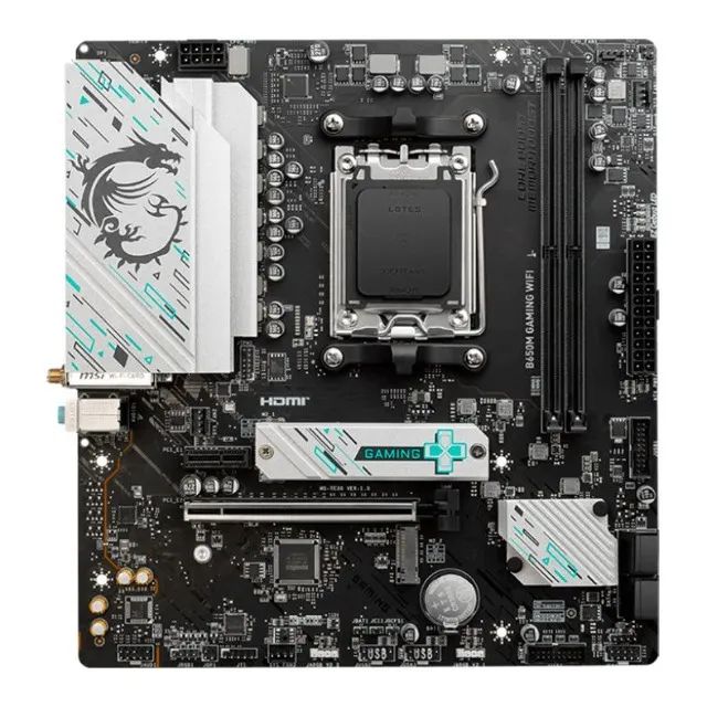 Placa Mae MSI B650M Gaming WiFi, DDR5, Socket AMD AM5 - Foto 3