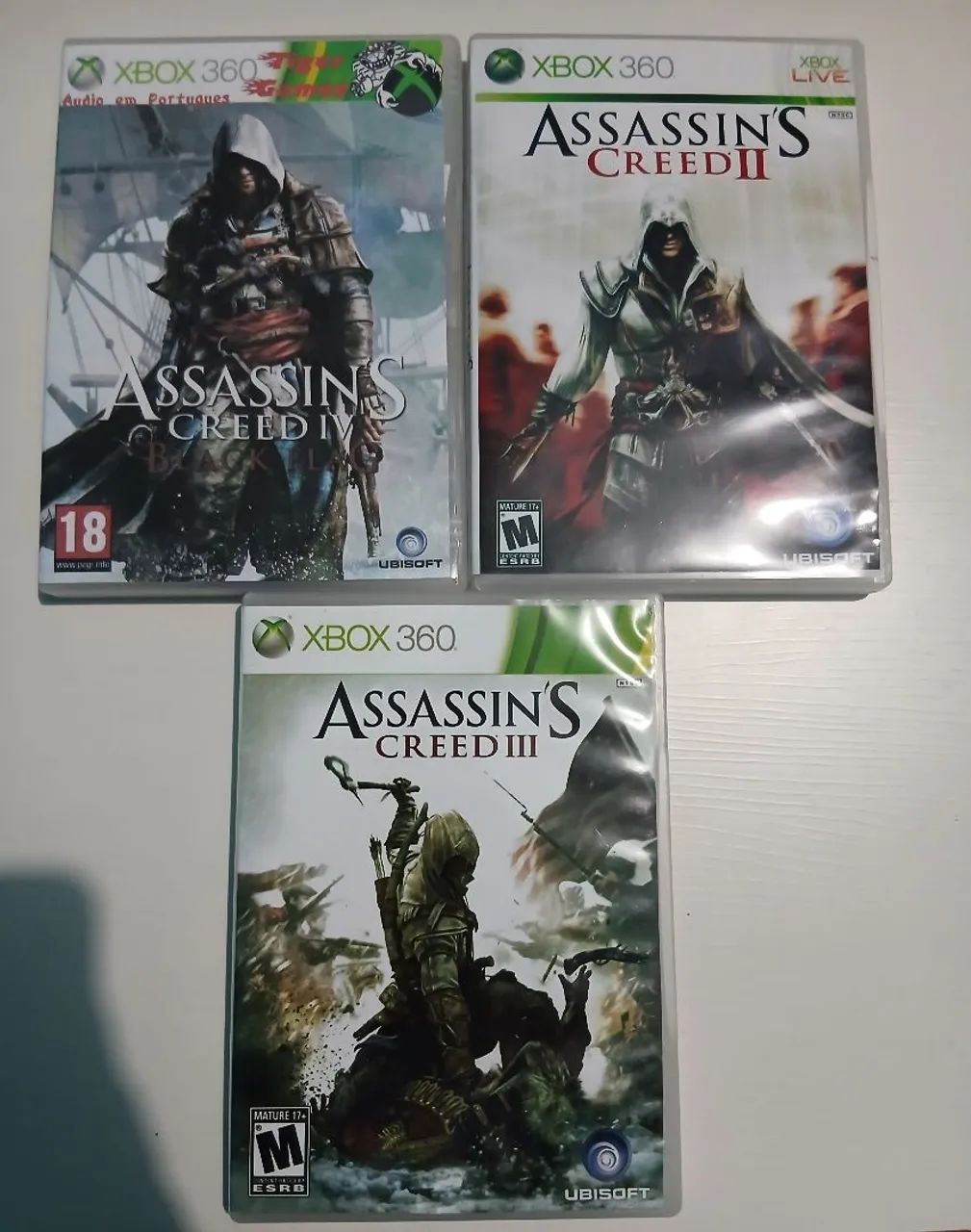 Assassin?s Creed 2, 3, e 4 ? Xbox 360 - Foto 2