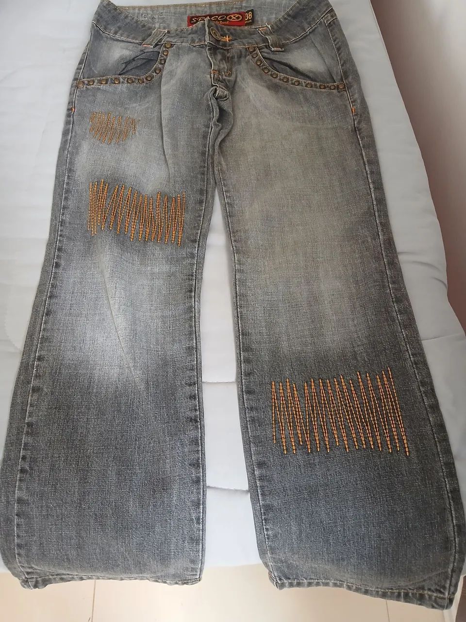 Calça comprida de marca - Foto 5